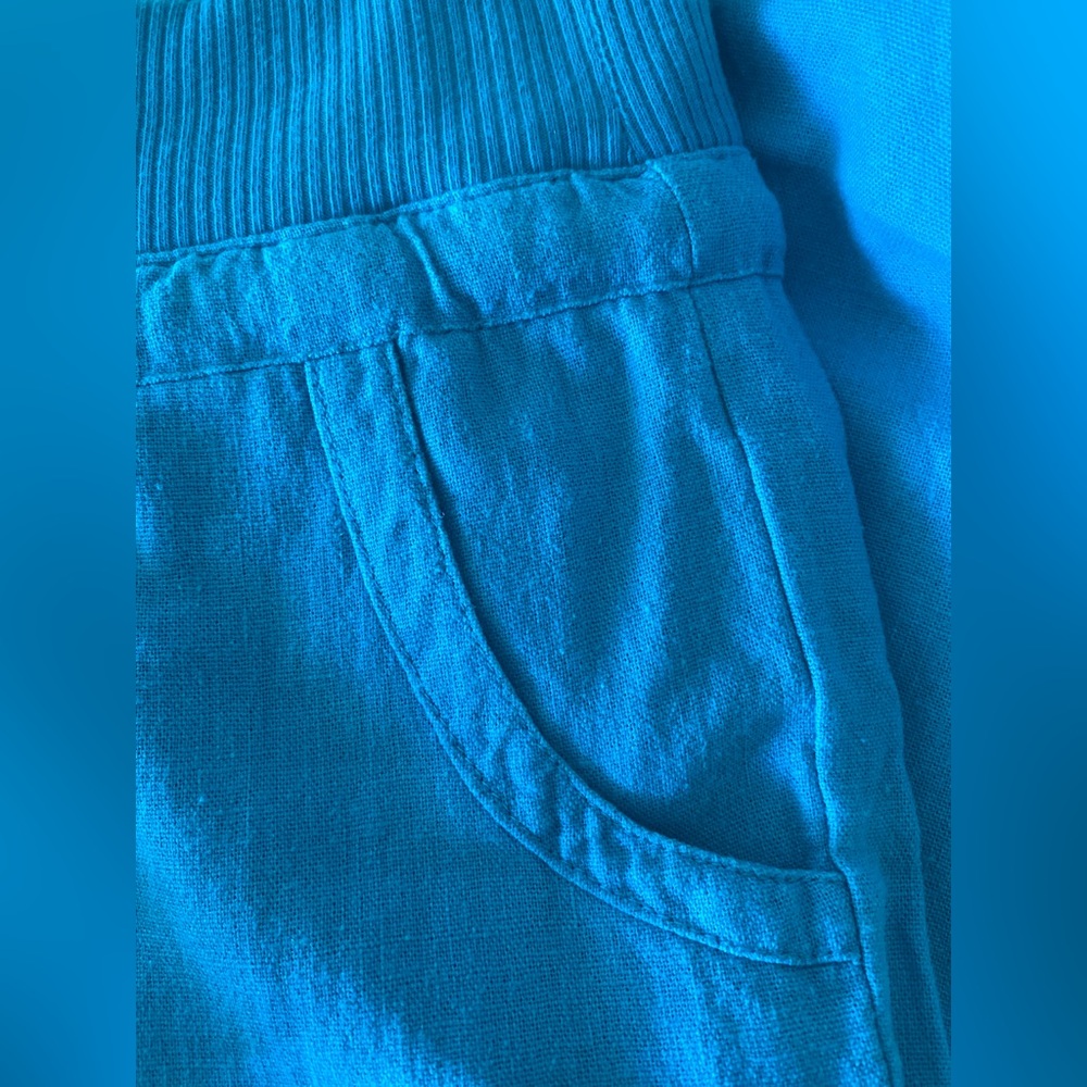 Love Tree Teal Pants - Picture 3 of 6
